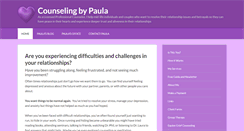 Desktop Screenshot of counselingbypaula.com